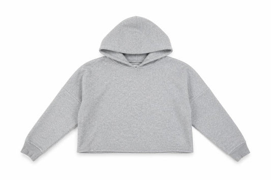 Puma Girls Grey Pullover Hoodie 9-10 Years Logo Fleece Sweatshirt