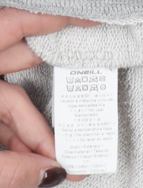 O'Neill Men's Grey Full Zip Hoodie Size S Regular Fit