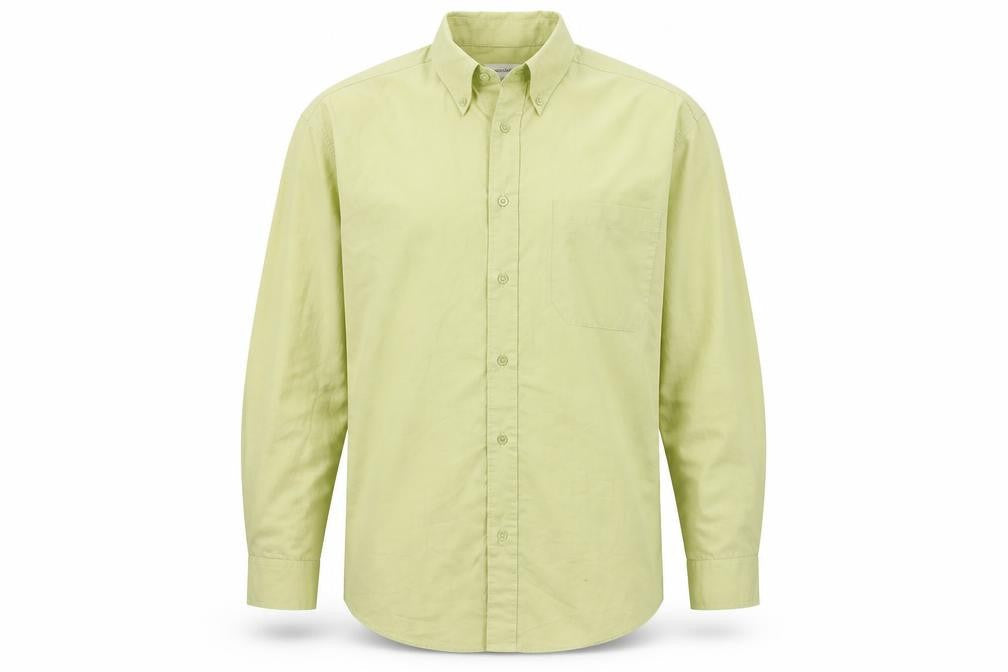 Woods & Gray Men's Green Long Sleeve Button-Down Shirt Size 15.5 Regular Fit