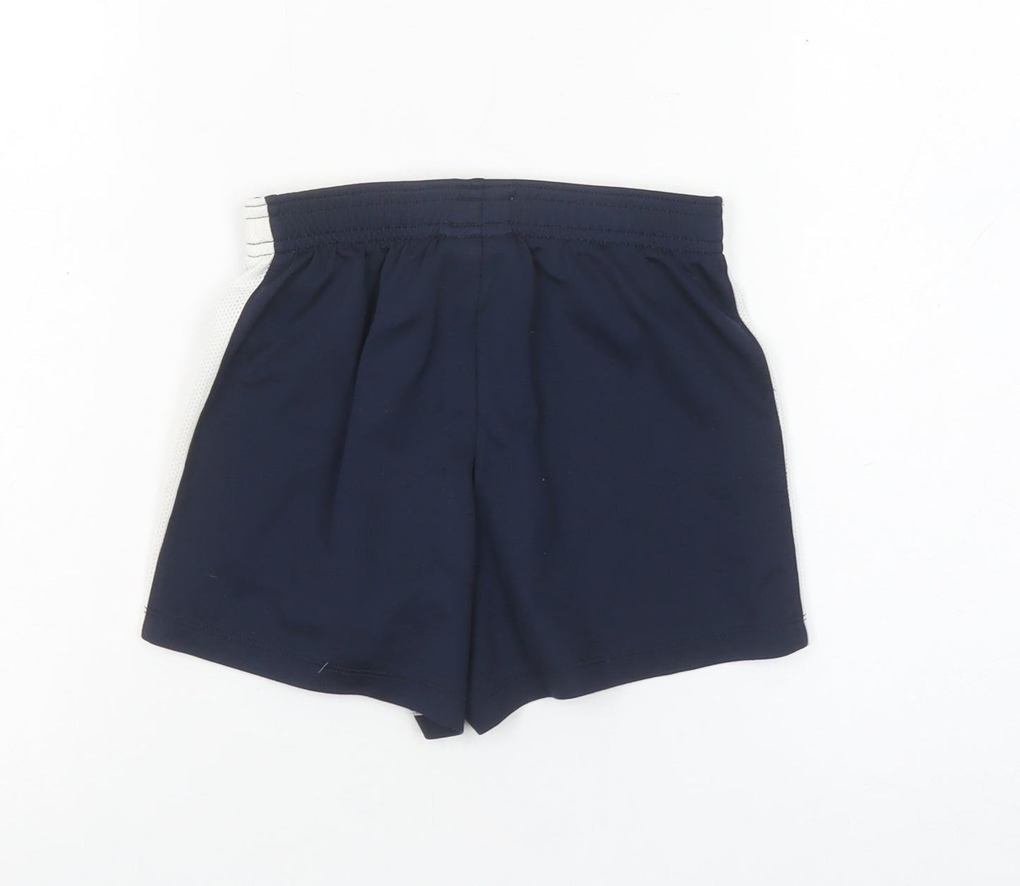 Nike Boys Blue Dri-FIT Athletic Shorts XS 6-8 Years Quick Dry Sportswear