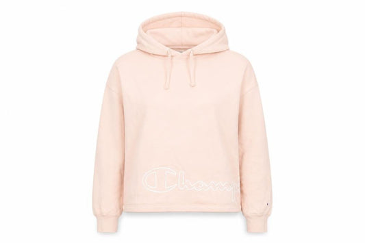 Womens UK S Regular Champion Pink Pullover Hoodie