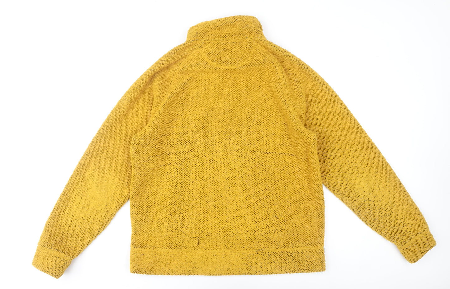 Craghoppers Men's Yellow Fleece 1/4 Zip Pullover Sweatshirt Size L