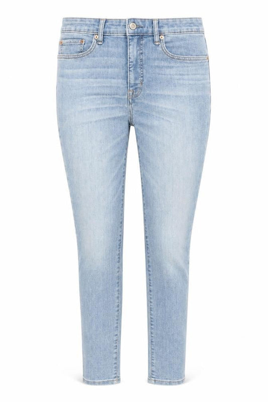 Ralph Lauren Women’s Blue Skinny Jeans Size 8 Mid Rise Denim