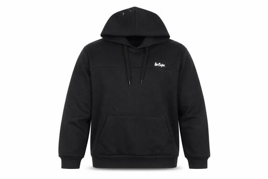 Mens UK M Regular Lee Cooper Black Pullover Hoodie
