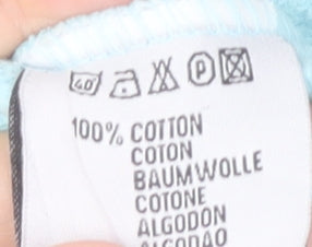 O'Neill Women’s Blue Full Zip Hoodie Sweatshirt Size S 100% Cotton