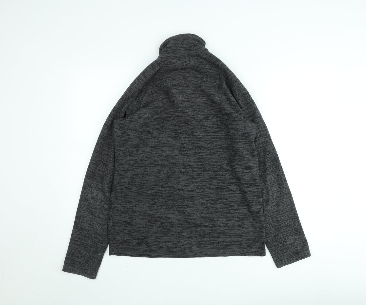 Mountain Warehouse Men's Grey XS 1/4 Zip Fleece Pullover Sweatshirt