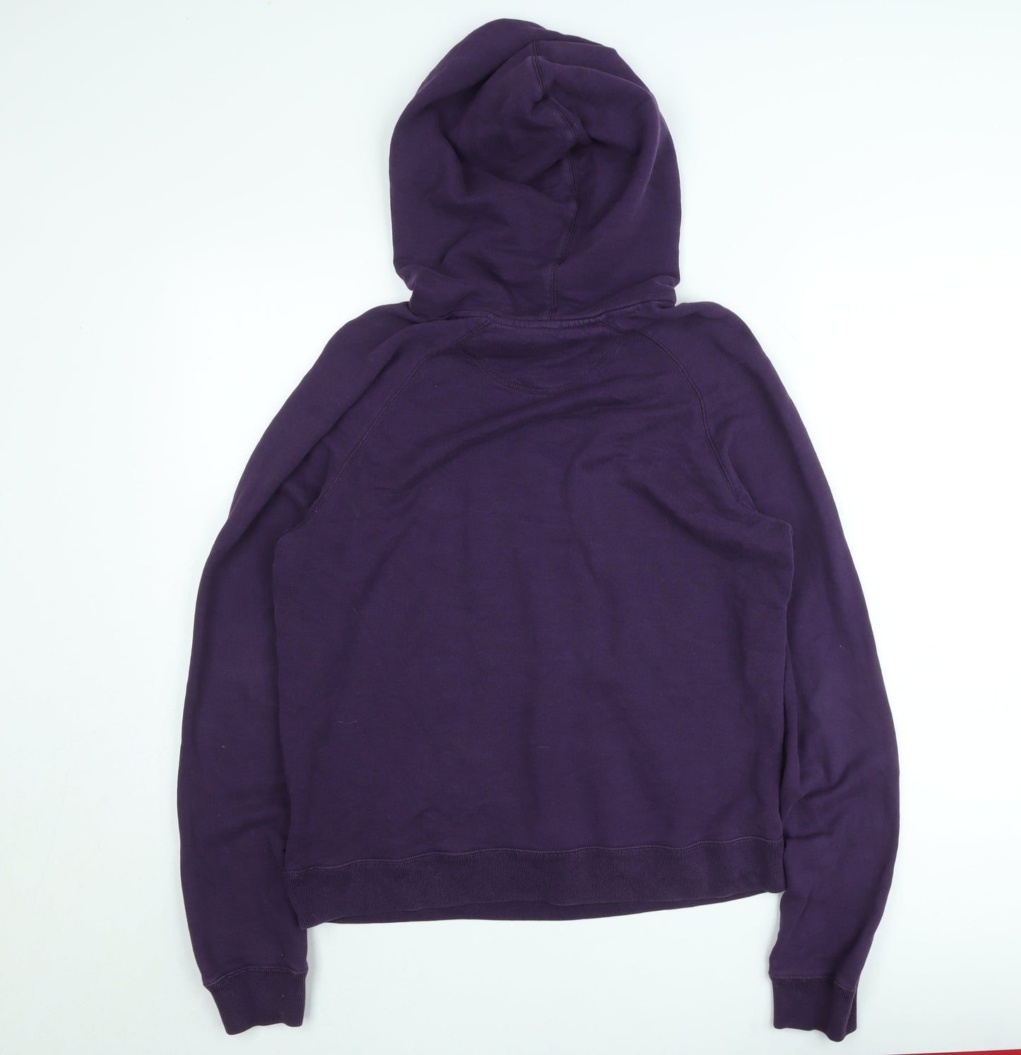 Nike Women's Purple Athletic Dept Hoodie Size L Pullover Cotton Blend