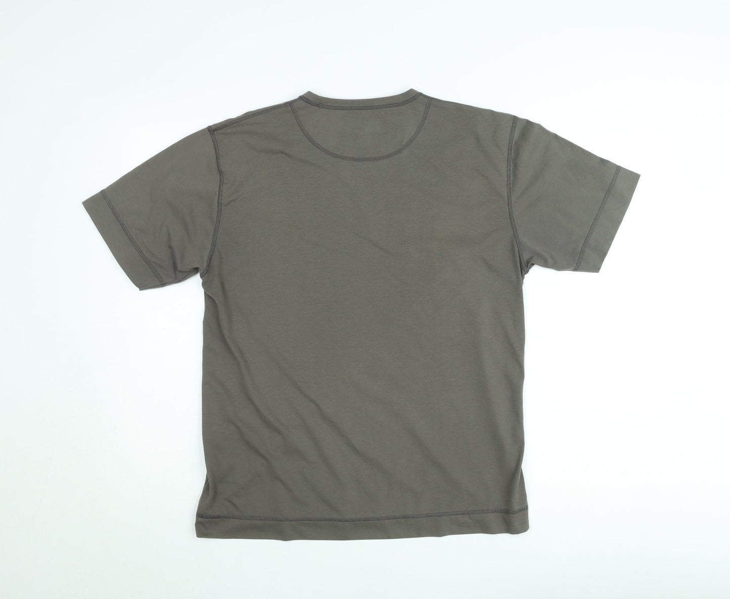 Berghaus Men's Brown Graphic World Map Cotton T-Shirt Size M