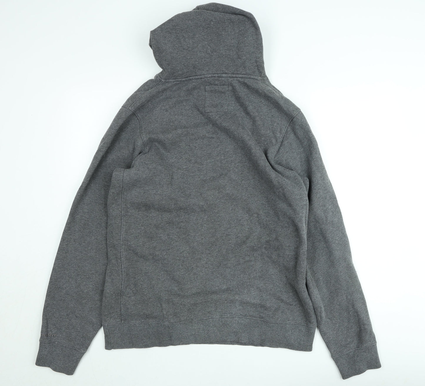 Under Armour Men's Grey Pullover Hoodie Size L Fleece ColdGear