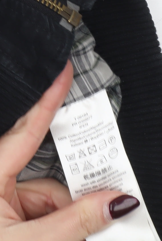 Timberland Boys Black 18 Months Bomber Jacket 100% Cotton Zip Up