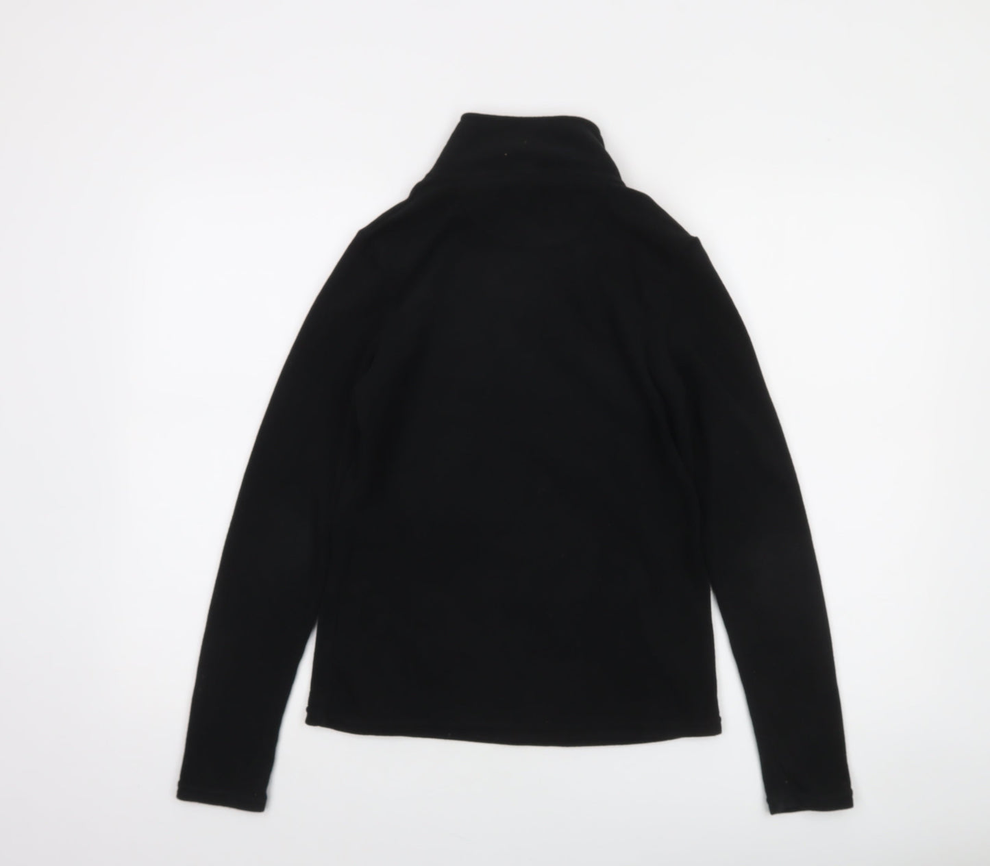 Peter Storm Womens Black Size 8 1/2 Zip Fleece Sweatshirt