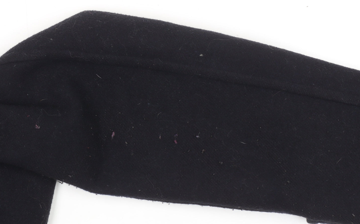 Barbour Women's Black Wool Duffle Coat UK 14 Classic Winter Style