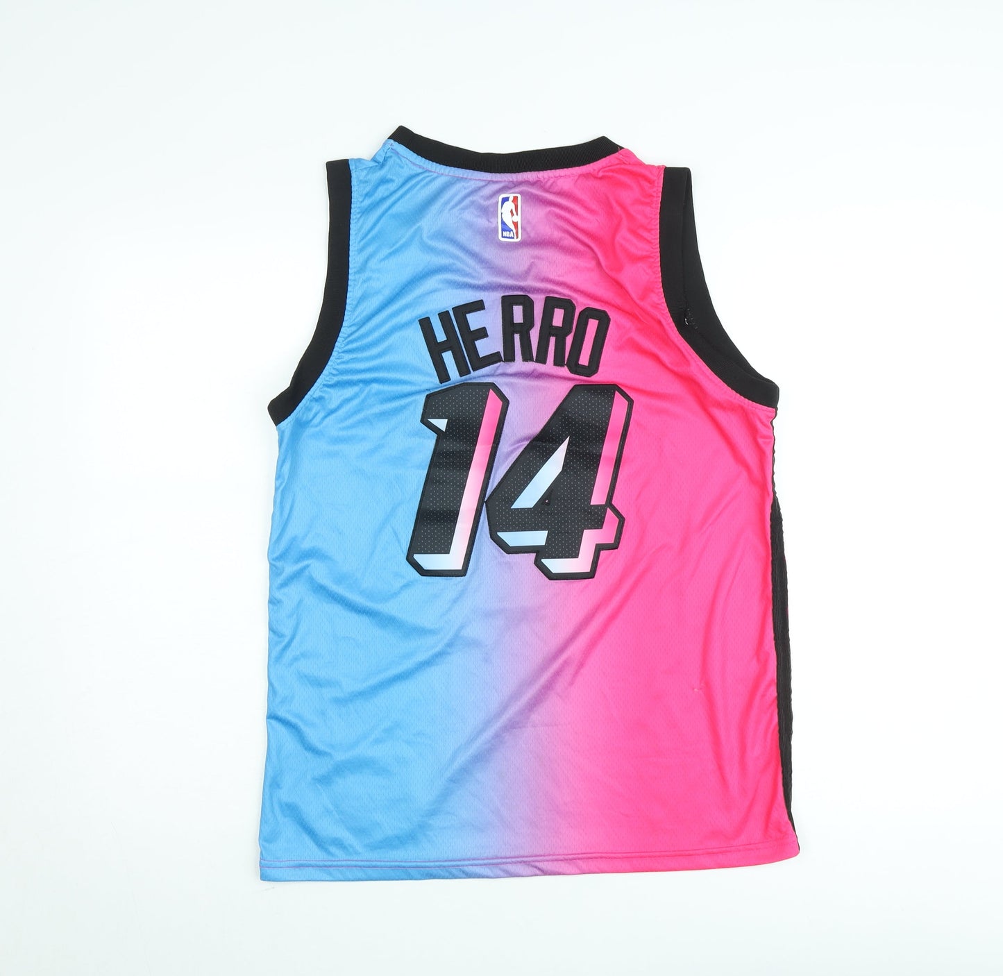 Nike Men’s Multicoloured Miami Heat Basketball Sleeveless T-Shirt Size S