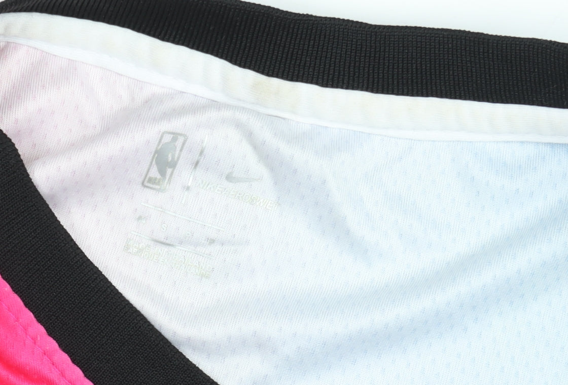 Nike Men’s Multicoloured Miami Heat Basketball Sleeveless T-Shirt Size S