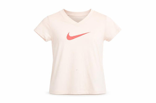 Teenss UK Size XS Nike Pink Polyester T-Shirt