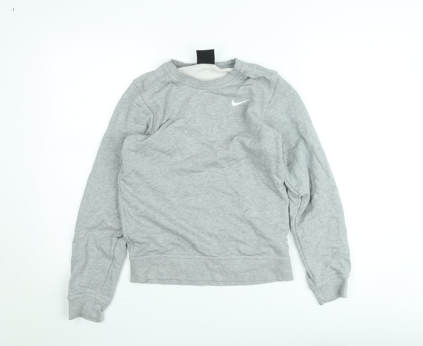 Nike Men's Grey Crew Neck Pullover Sweatshirt XS