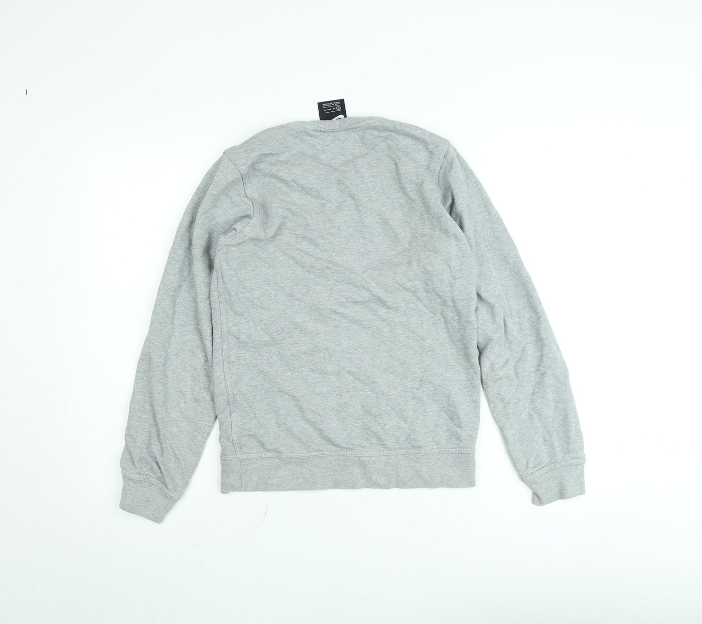 Nike Men's Grey Crew Neck Pullover Sweatshirt XS