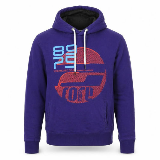 Mens UK M Regular JACK & JONES Purple Pullover Hoodie