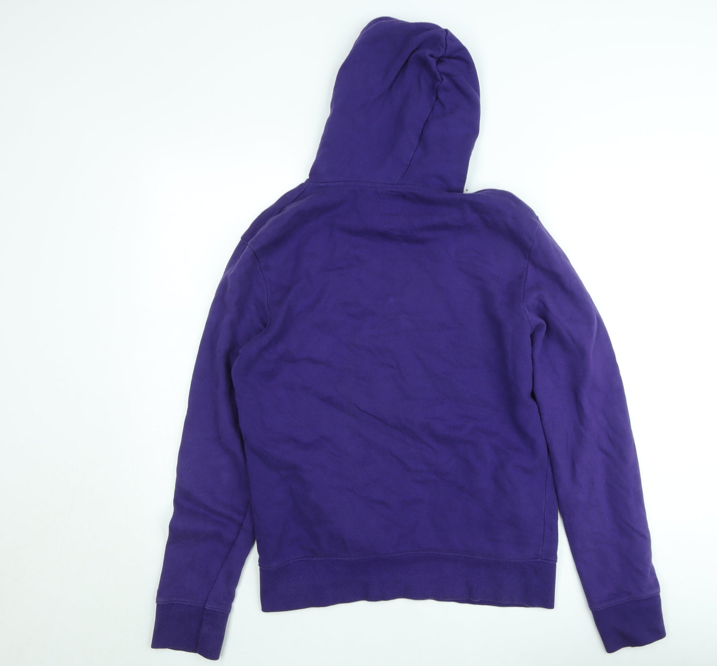 Mens UK M Regular JACK & JONES Purple Pullover Hoodie