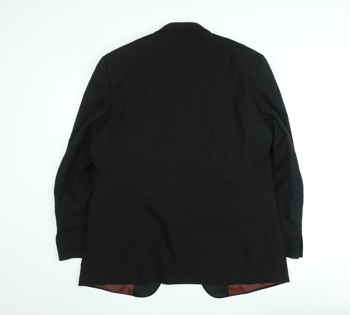 1860 Menswear Black Tuxedo Jacket Shawl Lapel 42R Men's Formal
