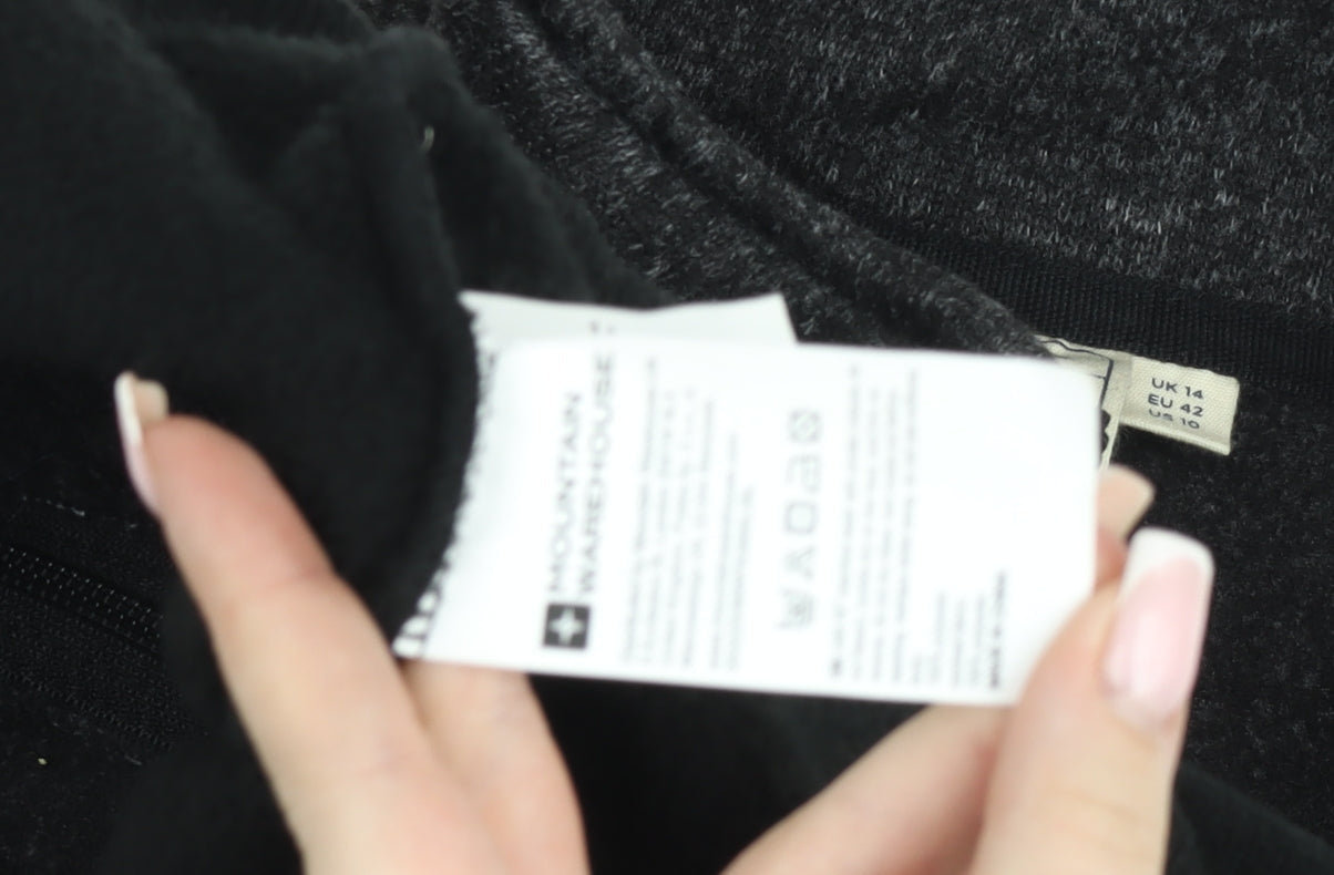 Mountain Warehouse Unisex Grey Full Zip Fleece Jacket L