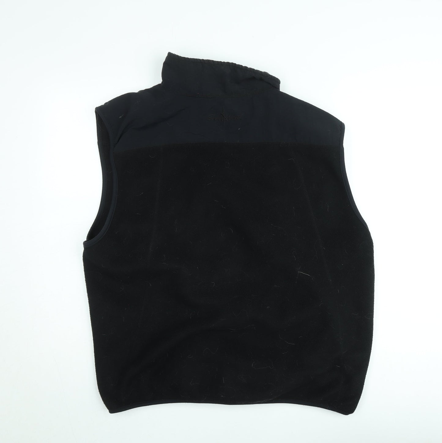 True North Mens Black Fleece Bodywarmer Waistcoat XL