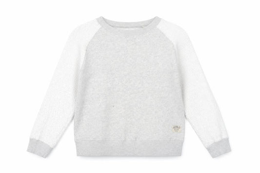 Womens UK 12 Regular Jack Wills Grey Pullover Sweatshirt