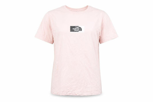 The North Face Girls Pink XL Lightweight Cotton Logo T-Shirt
