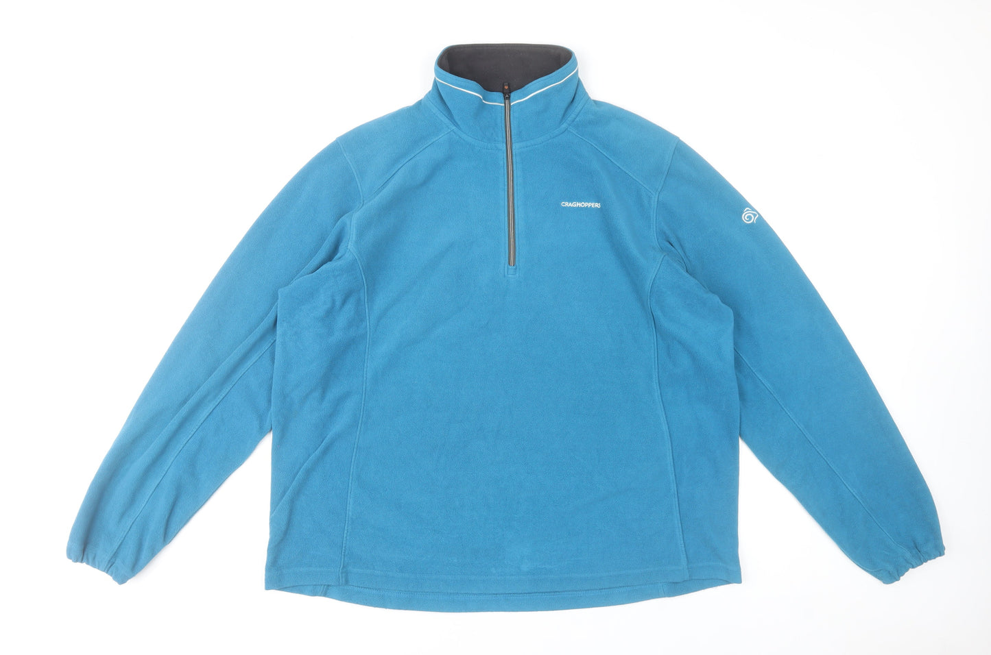 Craghoppers Men's Blue 2XL Fleece 1/2 Zip Pullover Sweatshirt