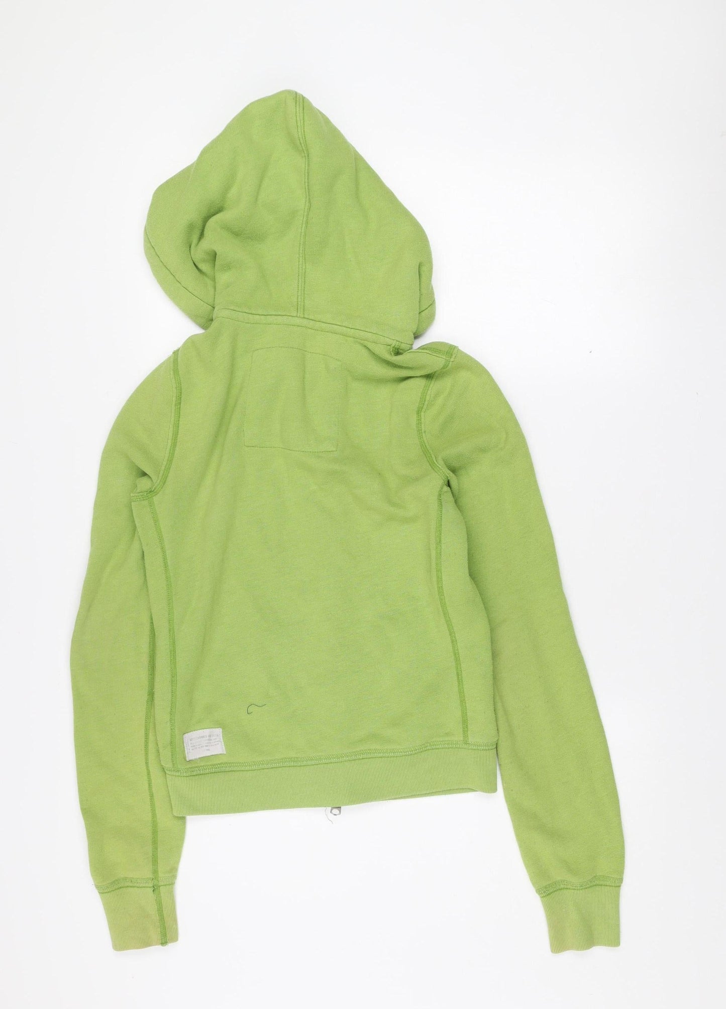 Abercrombie & Fitch Women’s Green Hooded Zip Jacket Size S