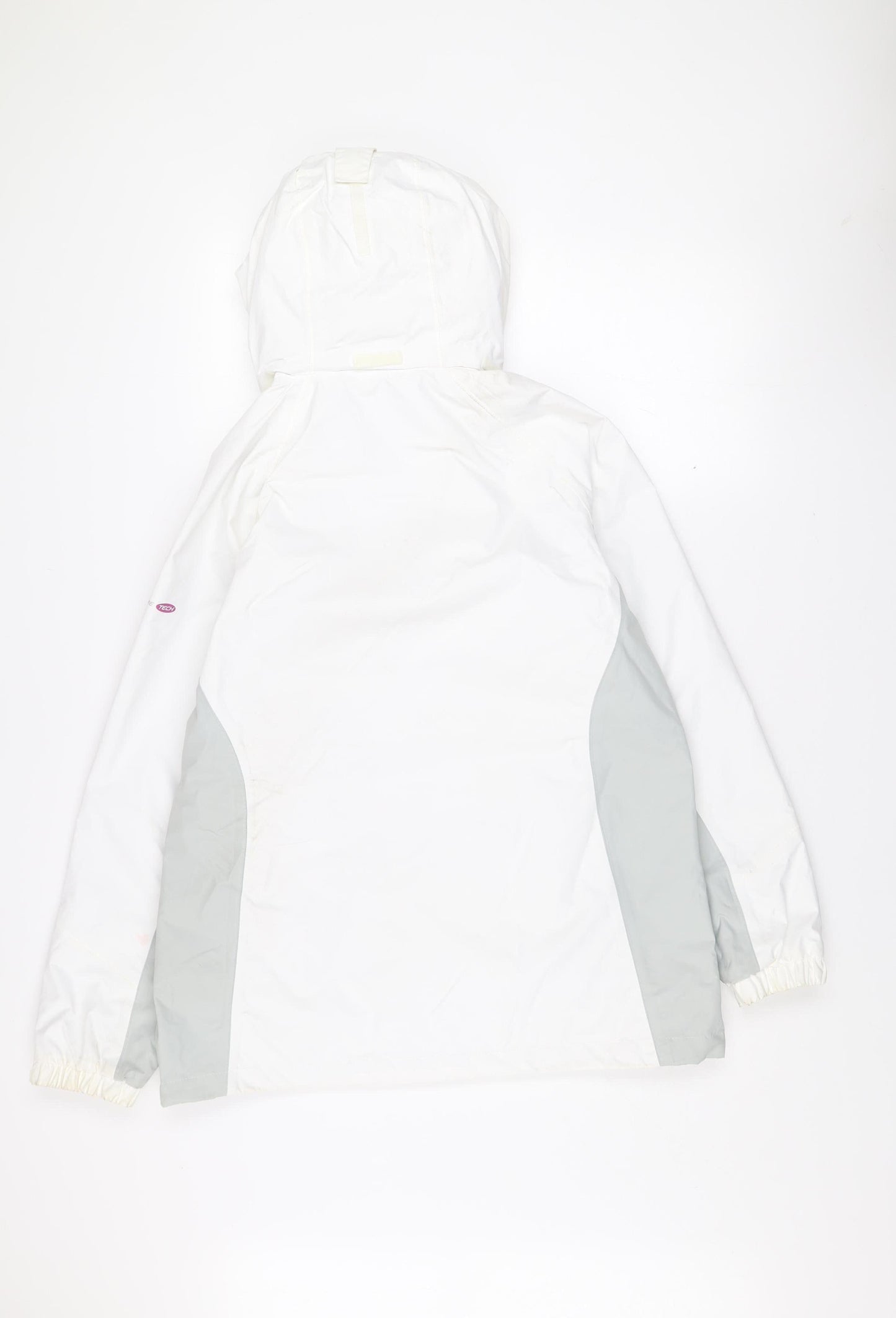 Regatta Women’s White Waterproof Hooded Rain Coat Jacket UK 14