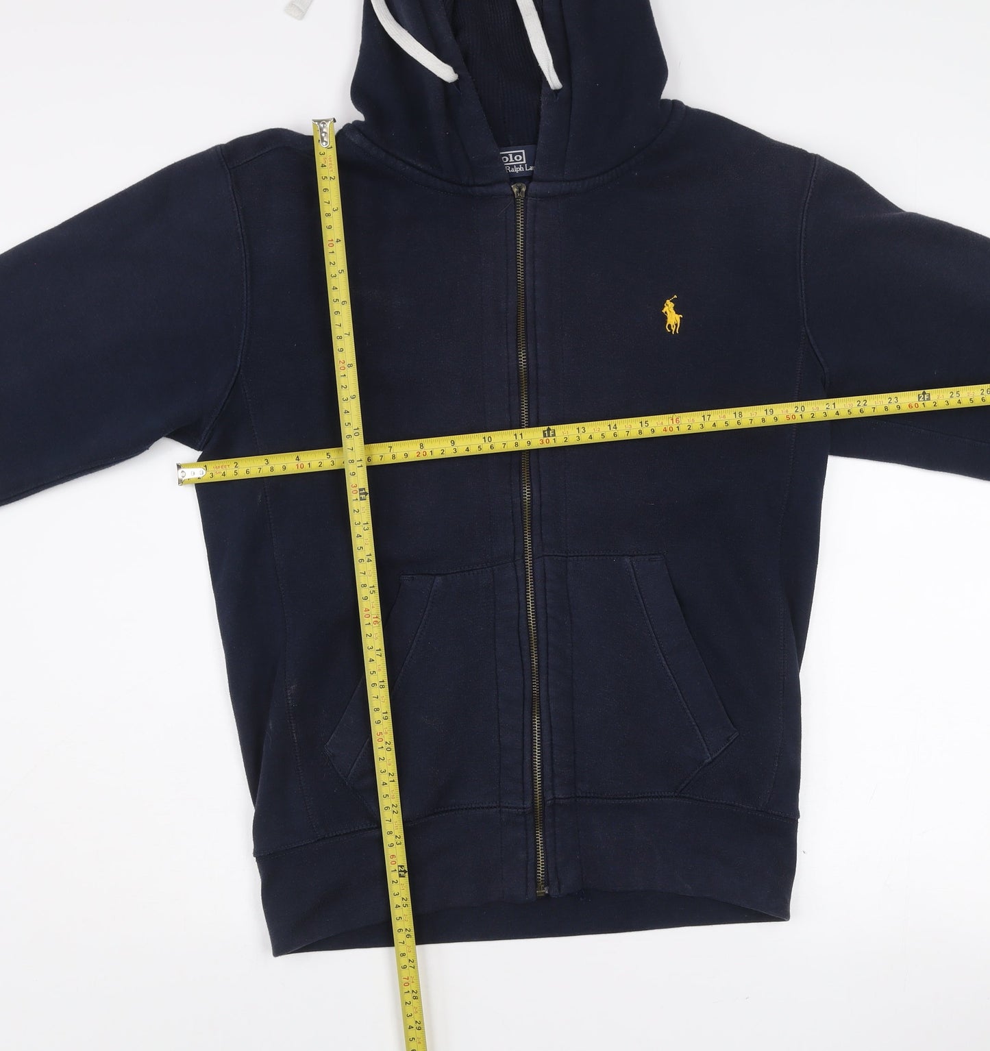 Polo Ralph Lauren Men’s Blue Full Zip Hooded Jacket M