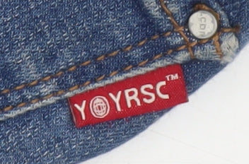 YOYRSC Women's Blue Distressed Skinny Jeans Size 27