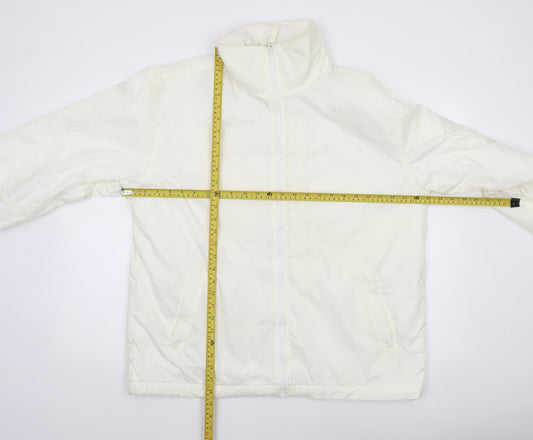 Blue Wave Mistral Men's Ivory Nylon Full Zip Jacket M