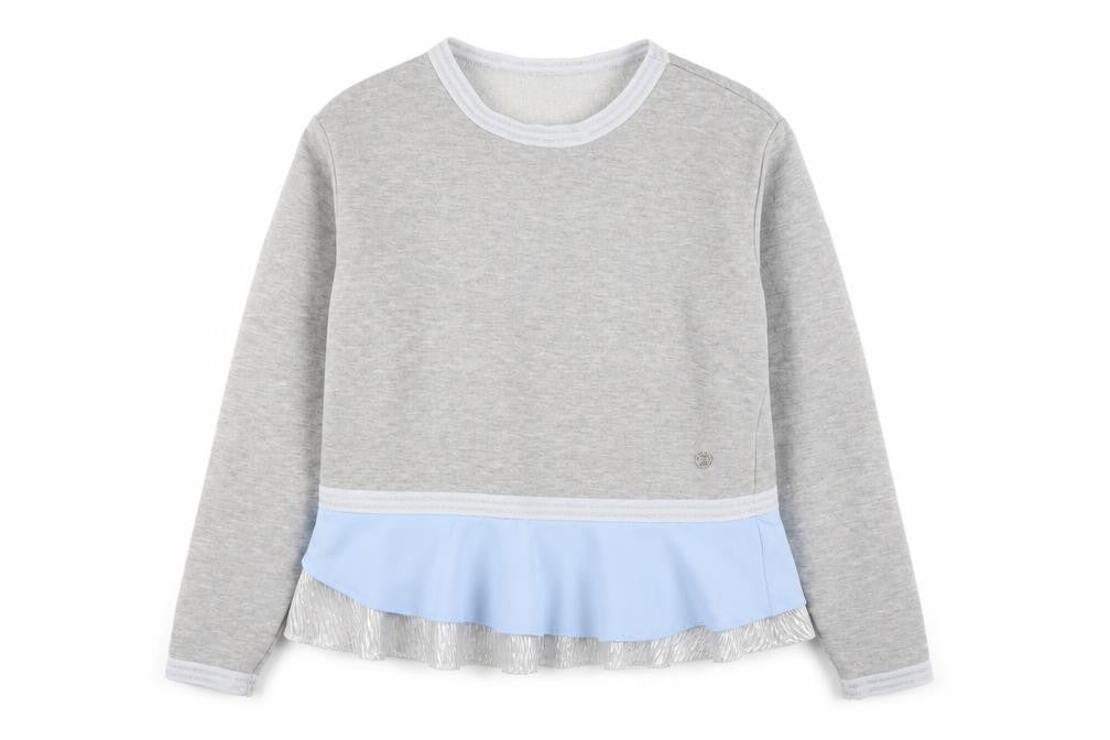 Womens UK S Regular Diesel Grey Pullover Sweatshirt