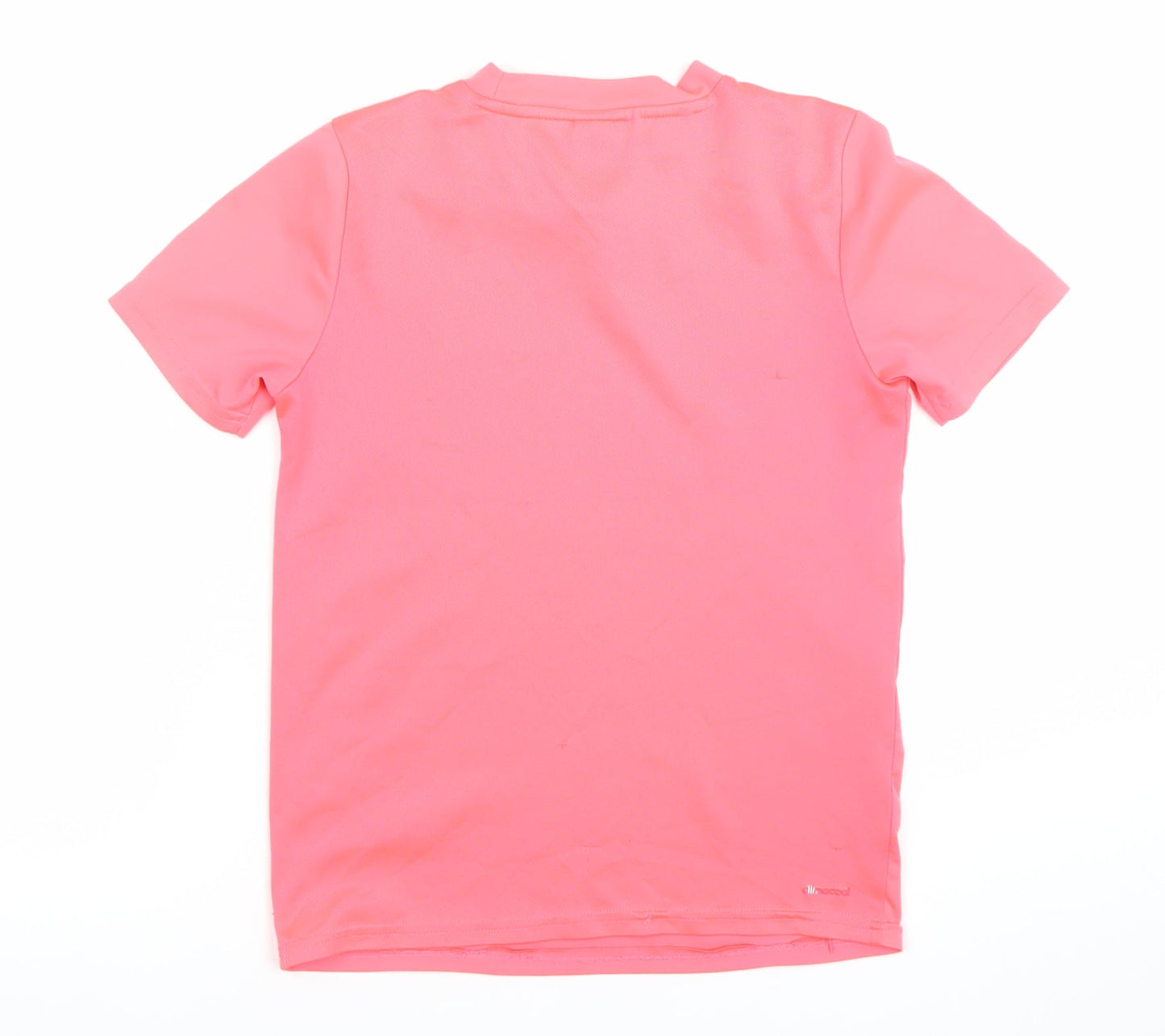 Adidas Girls Pink Lightweight Active T-Shirt 9-10 Years Short Sleeve Sports Top