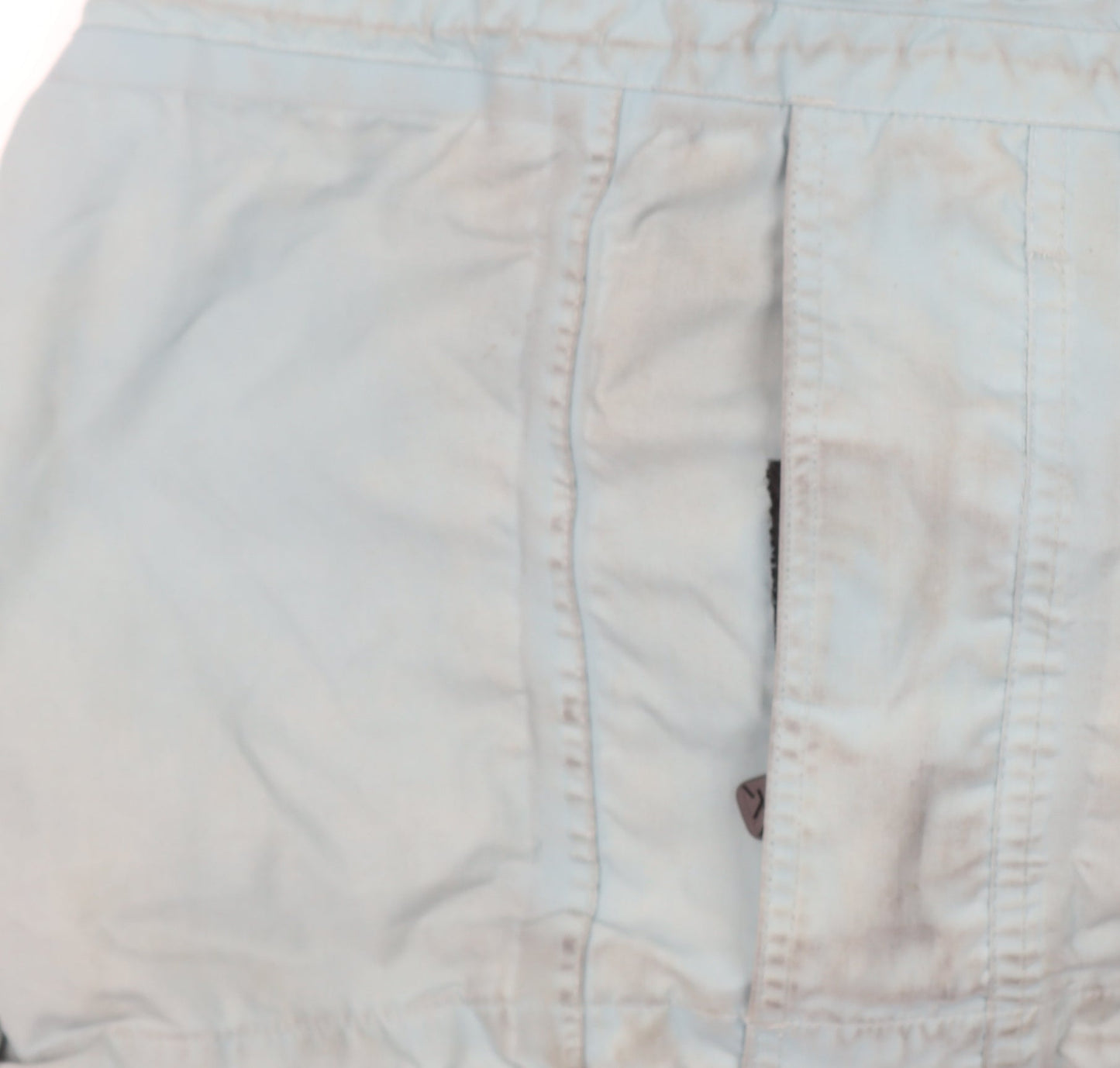 Trespass Womens Blue Waterproof Hooded Rain Jacket Size M