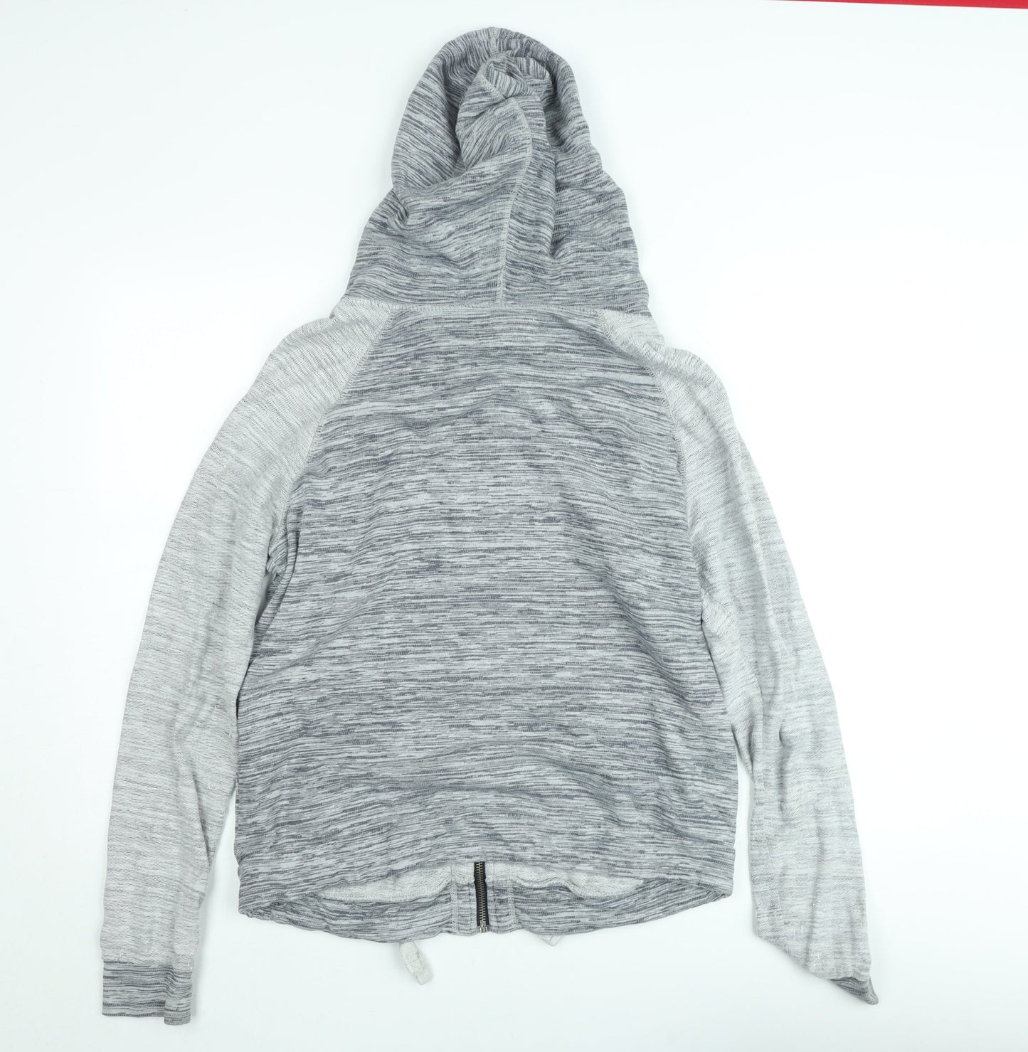 Superdry Men's Grey Full Zip Hoodie XL Regular Fit
