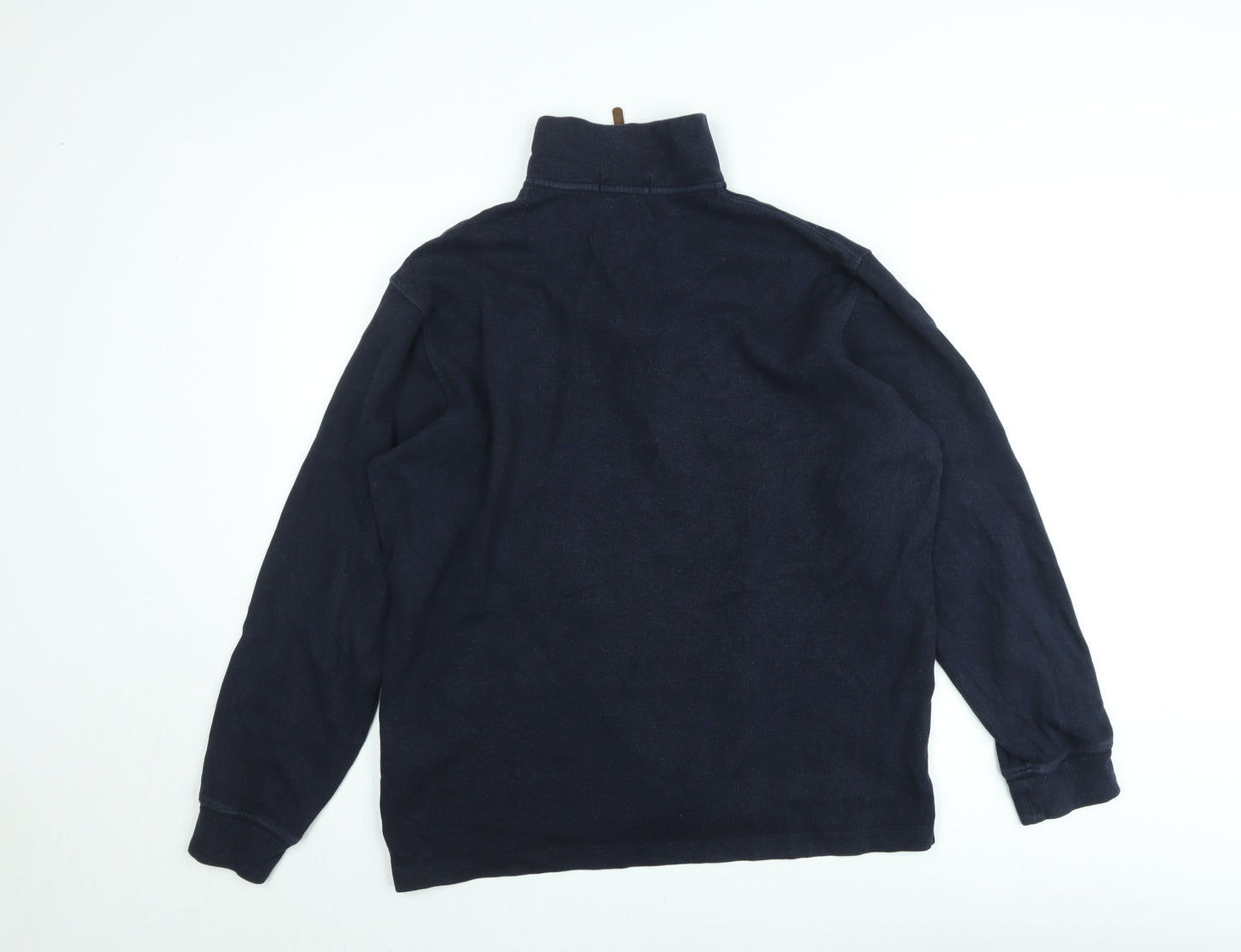 Ralph Lauren Men's Blue 1/4 Zip Pullover Sweatshirt Size M