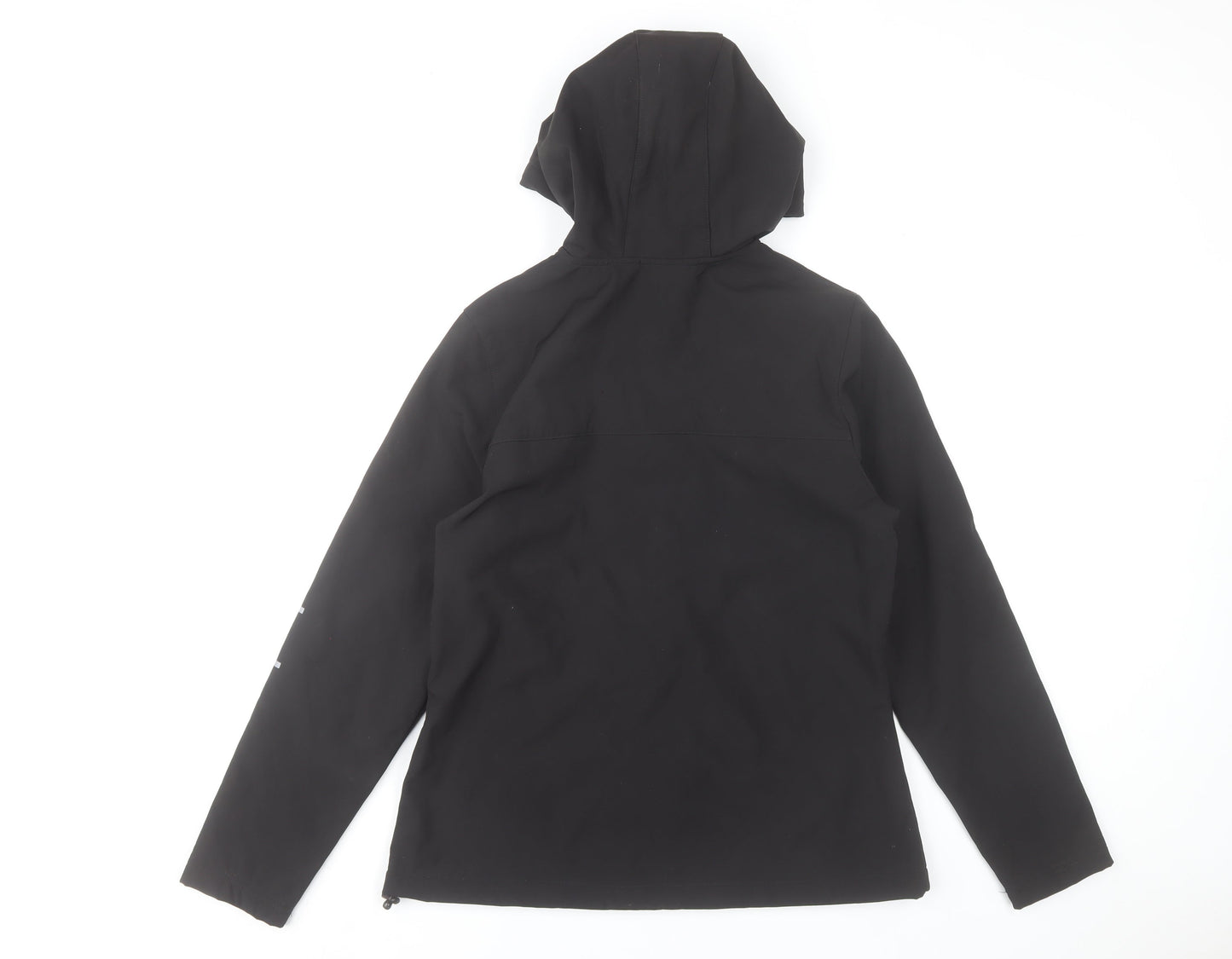 New Balance Unisex Black Softshell Hooded Jacket M Windproof