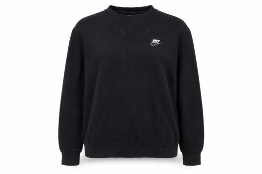 Womens UK S Regular Nike Black Pullover Sweatshirt