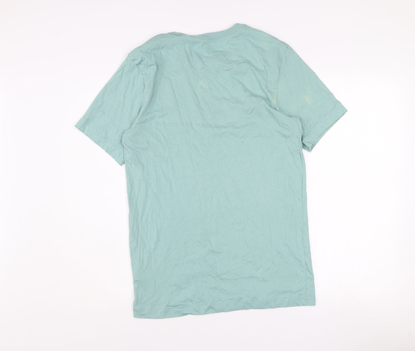 Nike Men's Green Graphic Logo Sports T-Shirt Size S