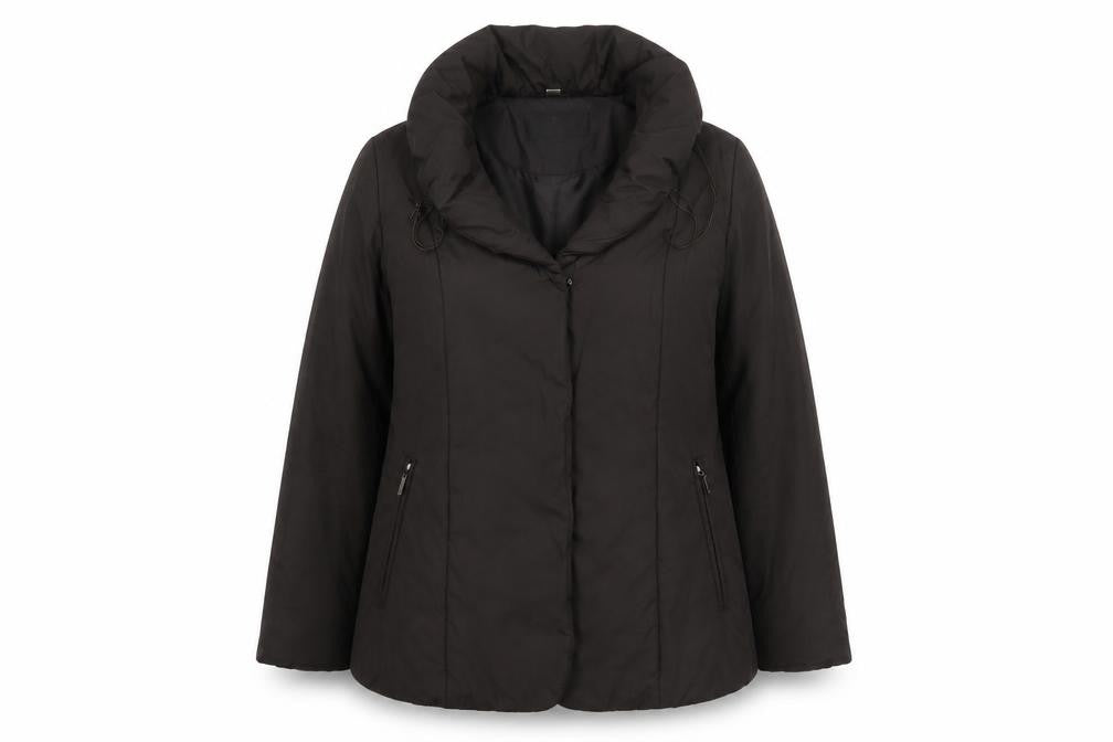 David Barry Womens Brown Size 12 Puffer Jacket Winter Coat