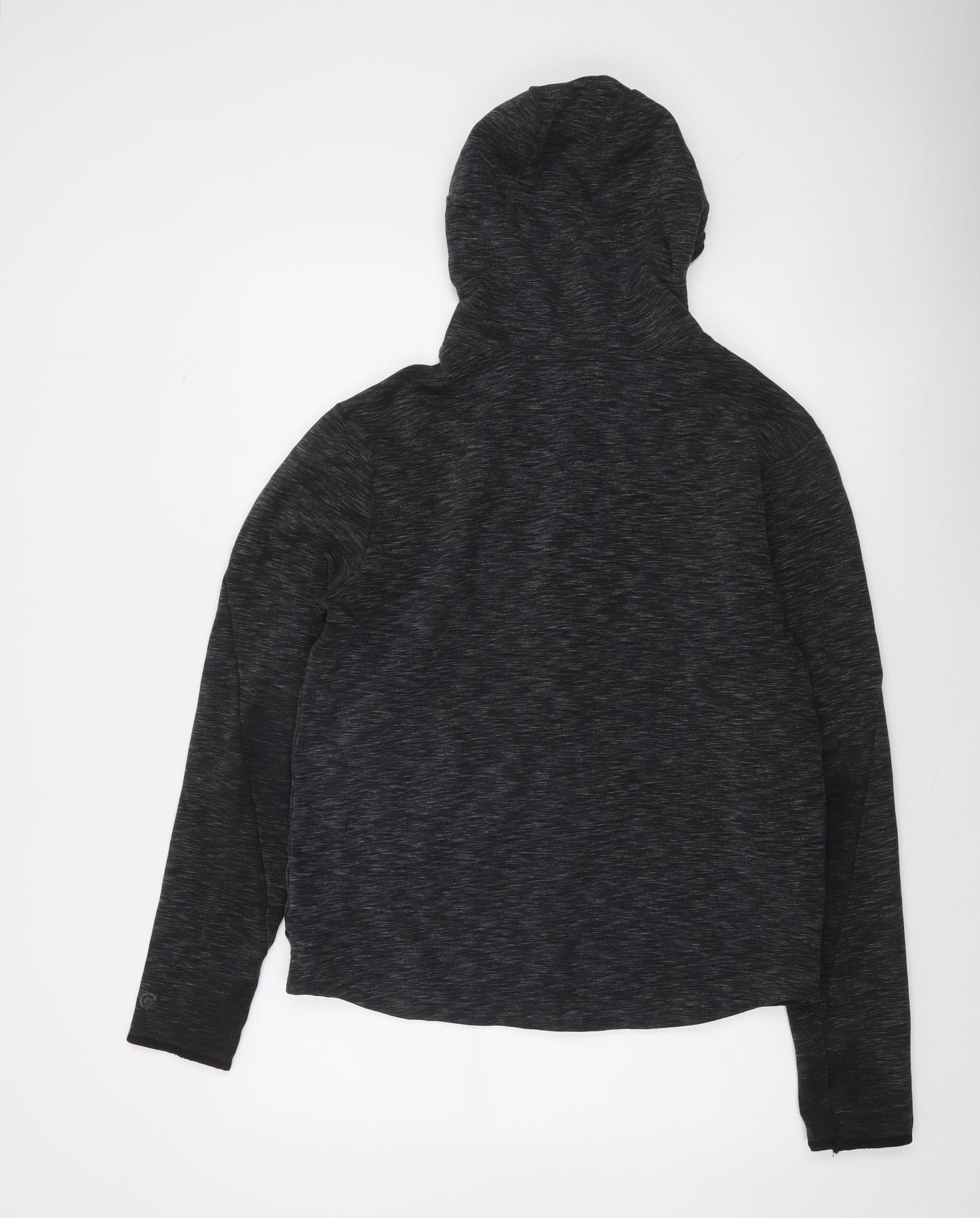 Champion Men's Black Full Zip Hoodie Size M Athletic Fit