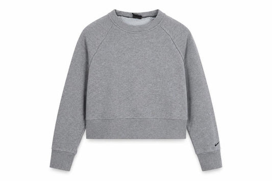 Womens UK M Athletic Nike Grey Pullover Sweatshirt