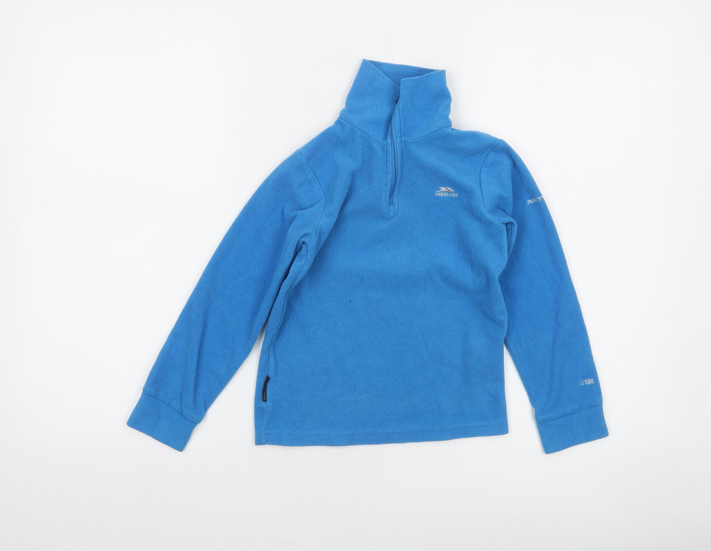 Trespass Boys Blue 5-6 Years Fleece 1/2 Zip Sweatshirt Pullover