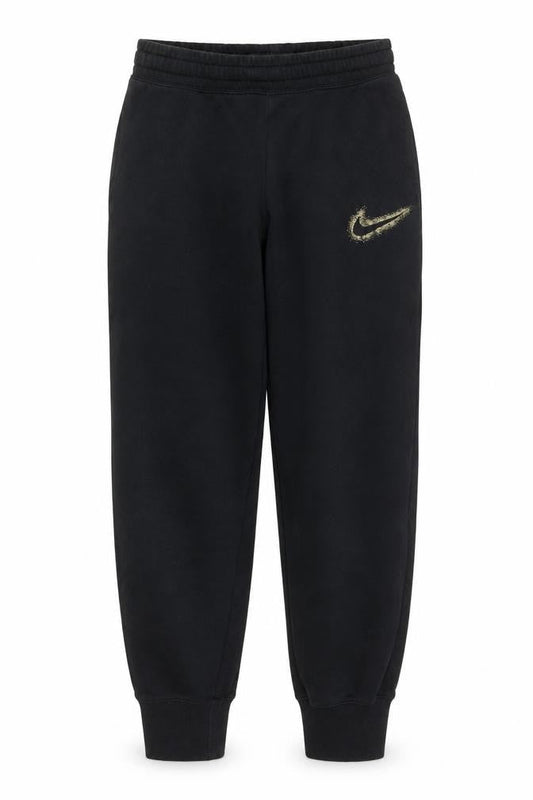 Nike Girls Black Jogger Trousers Size 146cm Fleece Sports Sweatpants