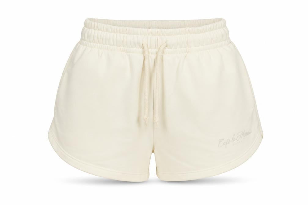 Dunnes Women Ivory Athletic Shorts XS Lightweight Jersey Activewear