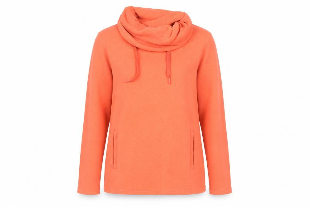 Womens UK 12 Regular Mountain Warehouse Orange Pullover Sweatshirt