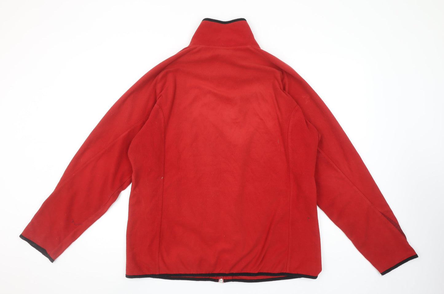 Craghoppers Men’s Red Fleece Full Zip Jacket XL Outdoor Hiking
